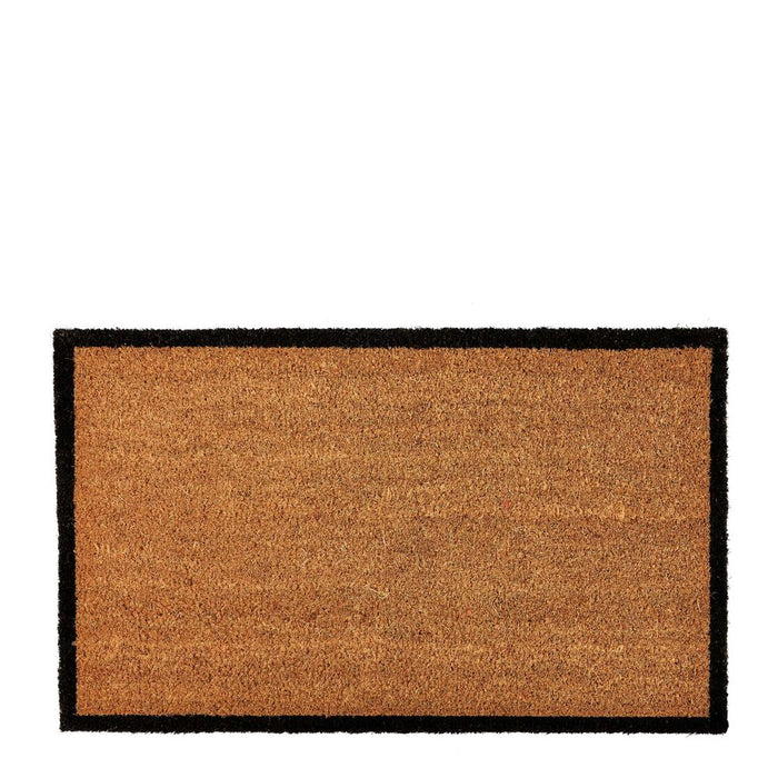 Hamptons Coir Door Mat with Vinyl Backing