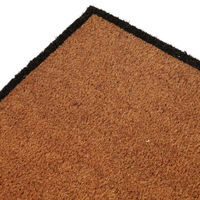 Hamptons Coir Door Mat with Vinyl Backing