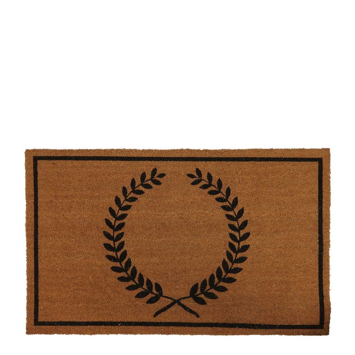 Wimbledon Coir Door Mat with Vinyl Backing