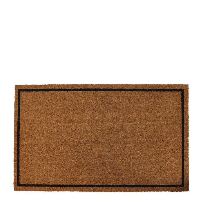 Plet Coir Door Mat with Vinyl Backing