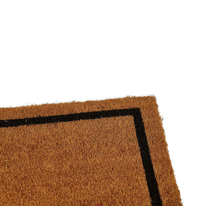 Plet Coir Door Mat with Vinyl Backing