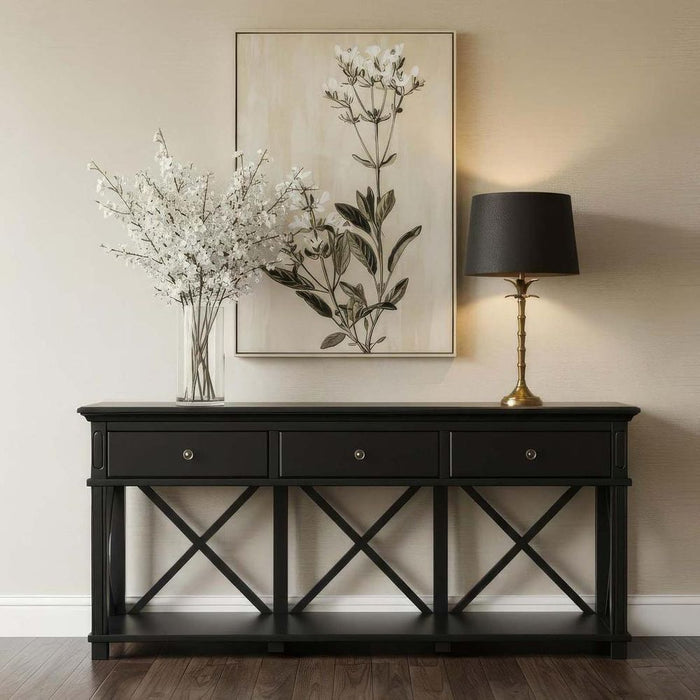 Bahama Table Lamp Base Small Brass- Base Only