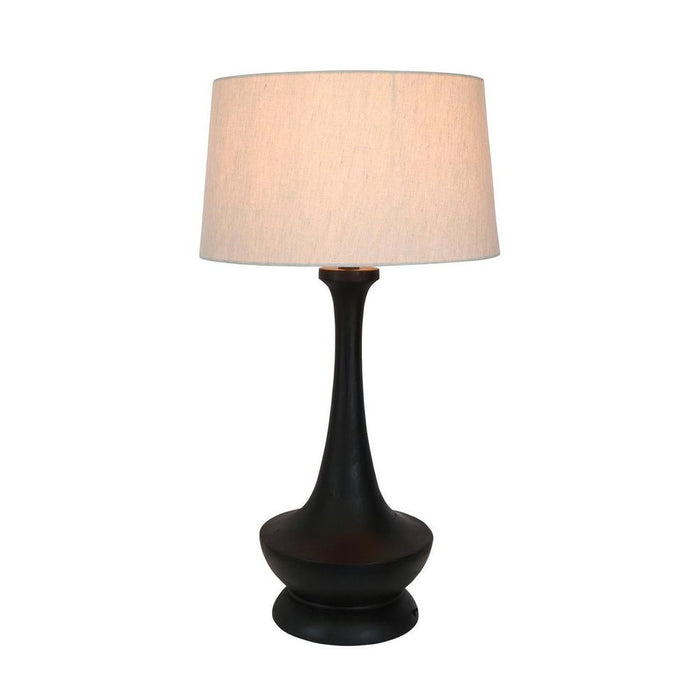 Peninsula Table Lamp Base Black- Base Only