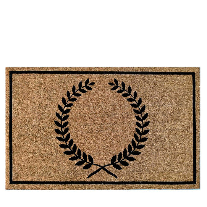 Wimbledon Coir Door Mat with Vinyl Backing