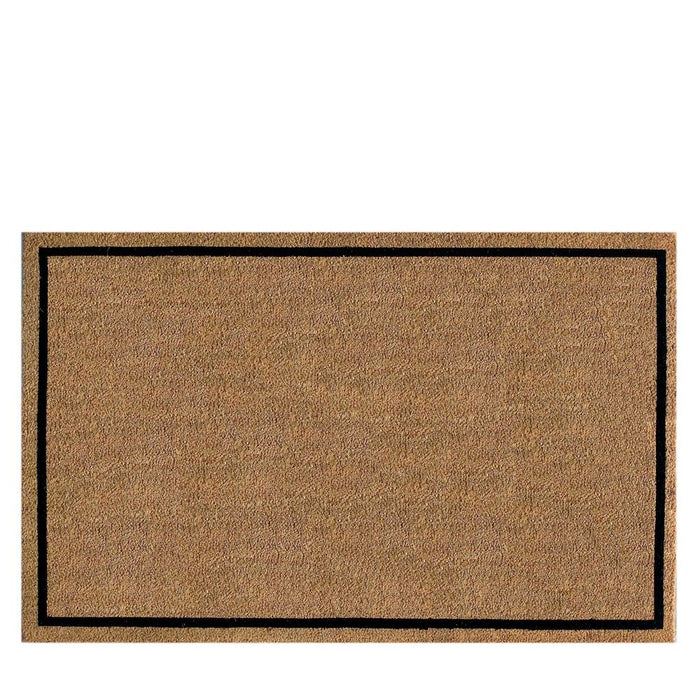 Plet Coir Door Mat with Vinyl Backing