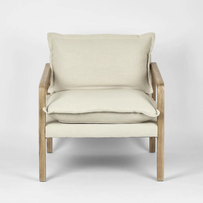 Natural Coolum Armchair with Cushions