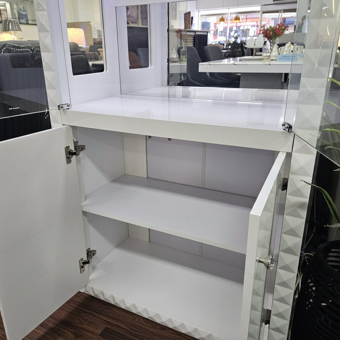 Orla Display Cabinet White