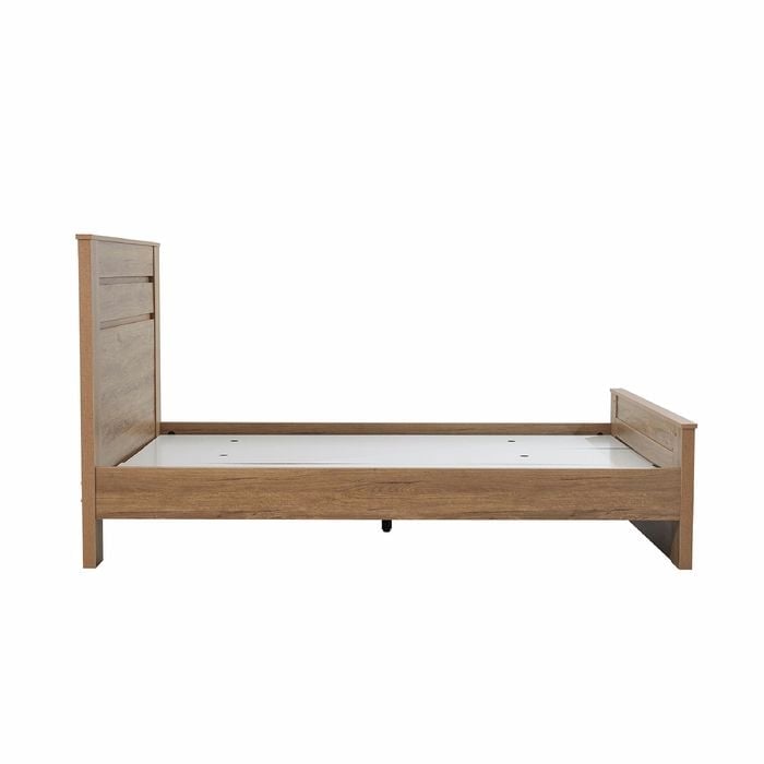 Jason Queen Bed, Dark Oak