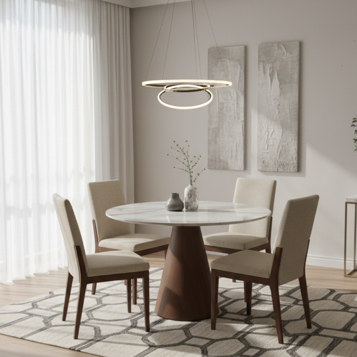 Monica Modern Round Dining Table