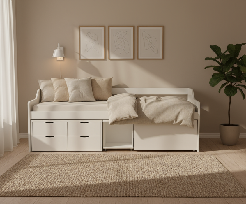Glenda Day Bed with Drawers