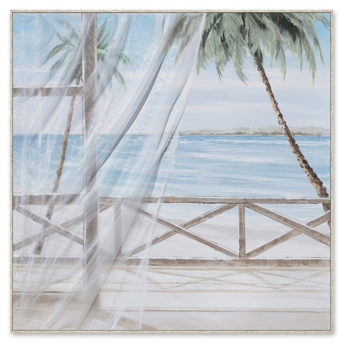 Curtain Holiday Canvas