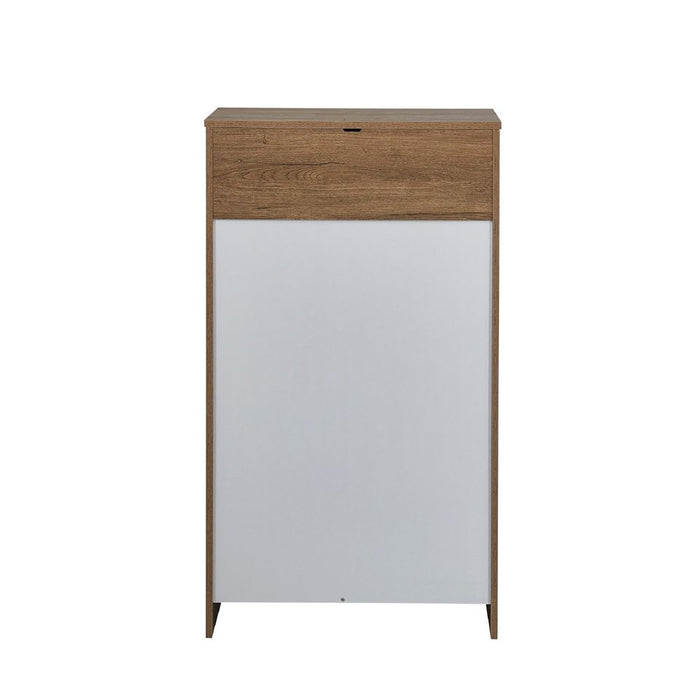 Jason 5 Drawer Dark Oak Tallboy - ASSEMBLED
