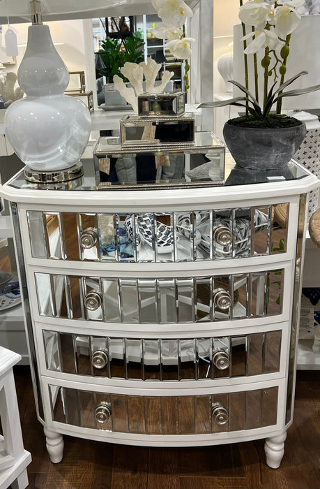 Taylor Mirrored 4 Chest of Drawers