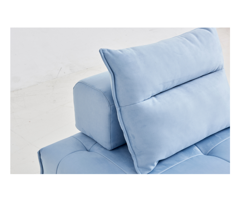 Mary Square Single Modular Relaxing Accent Sofa Chair