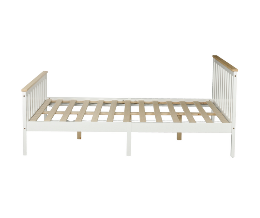 Glebe Double Bed - Pine wood