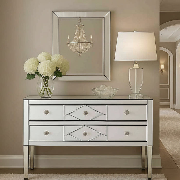 Vienna Mirrored Console Table