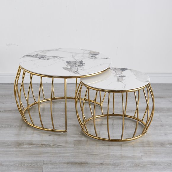 Gleo Set of 2 Nesting Coffee Table
