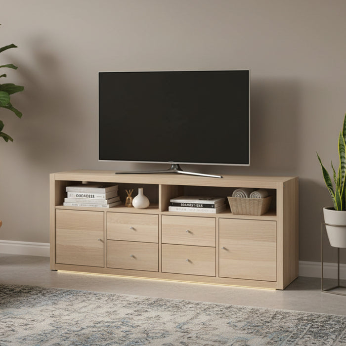Lennox Tv Stand FULLY ASSEMBLED 147cm