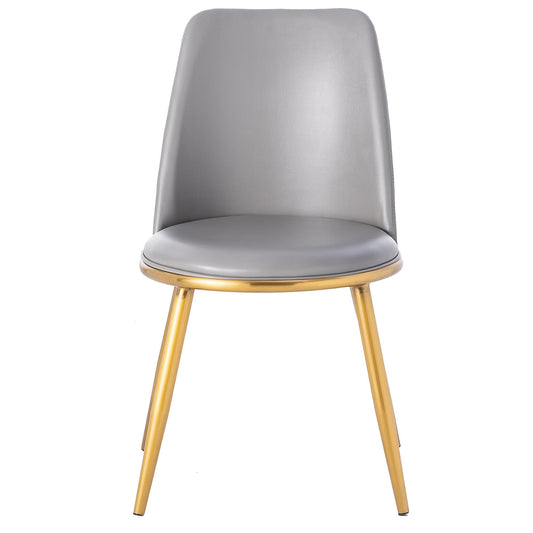 Valencia Dining Chairs, Gold legs