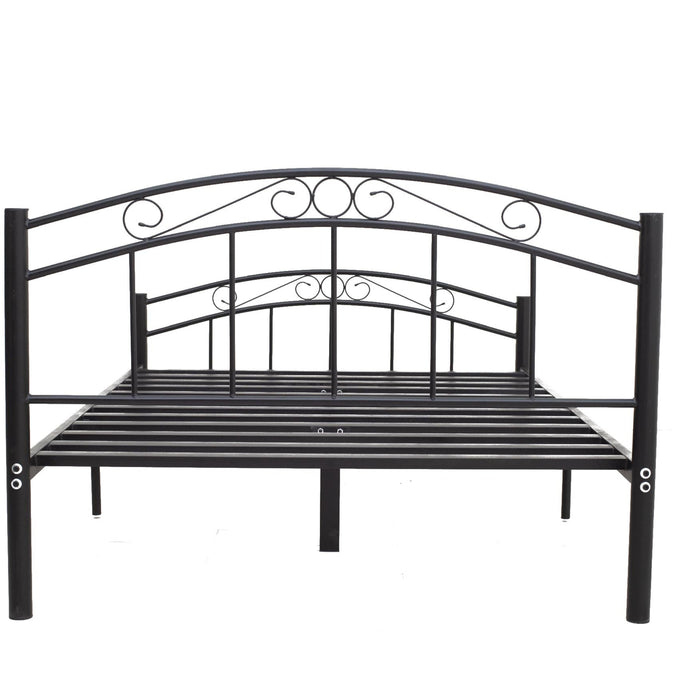 Cleva Queen Size Metal Bed Frame