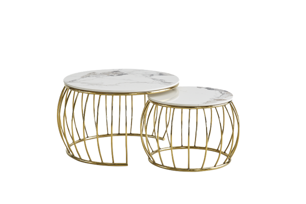 Gleo Set of 2 Nesting Coffee Table