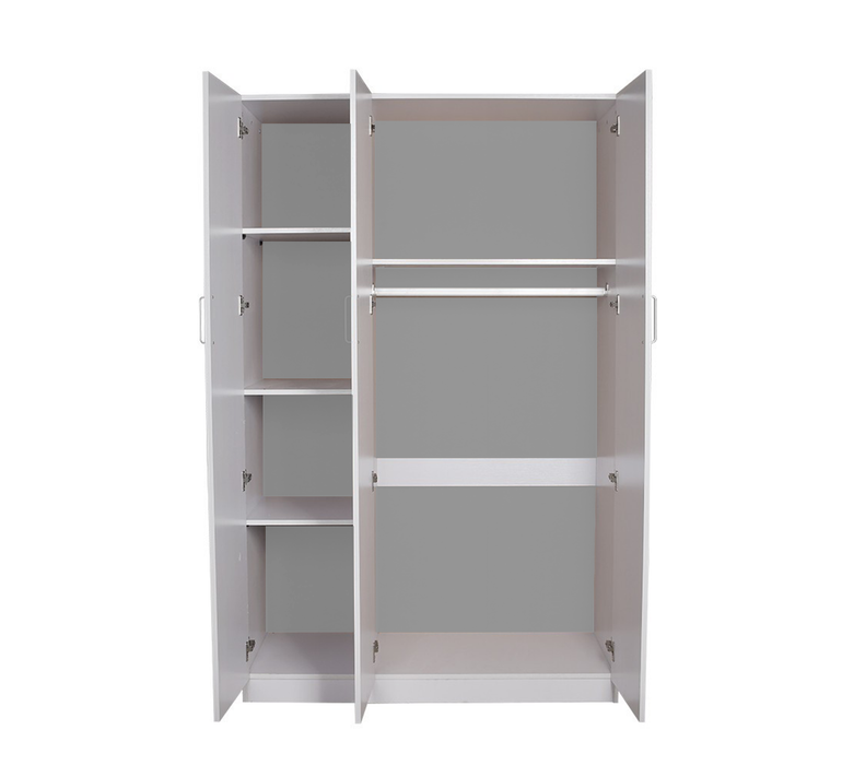 Campus 3 Door Mirrored Wardrobe