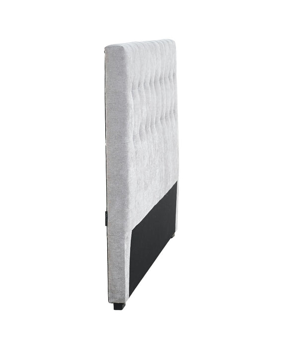 Grey Charlotte Upholstered King Bedhead