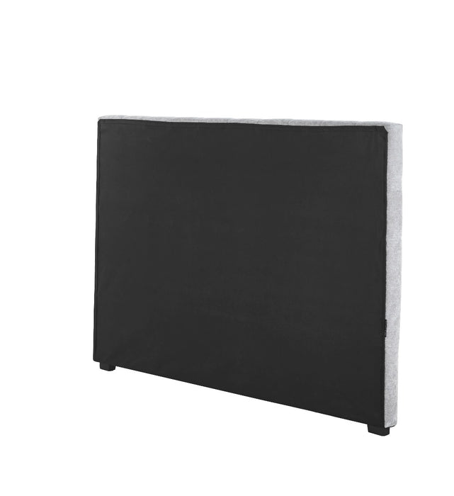 Grey Charlotte Upholstered King Bedhead