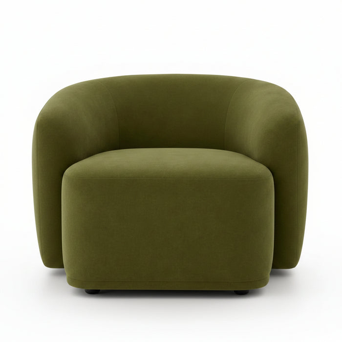 Vale Olive Green Accent Chair