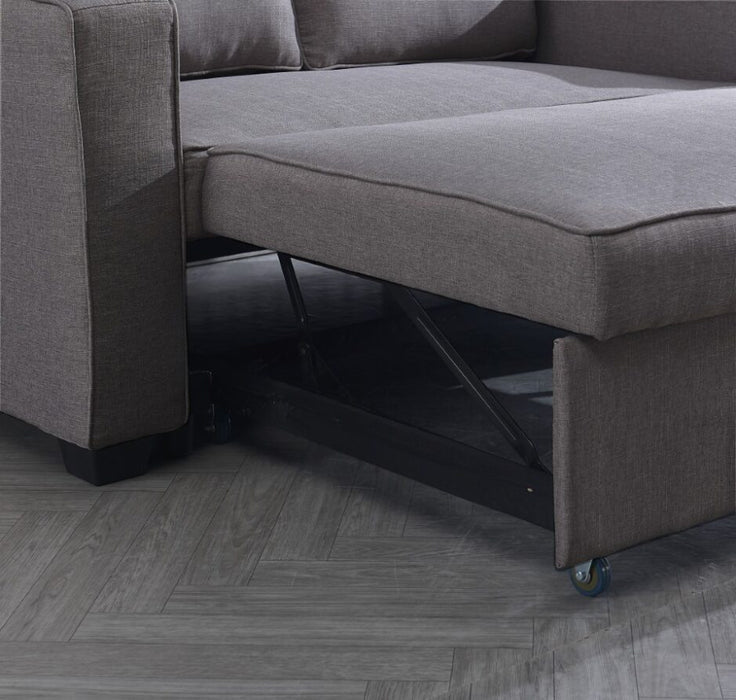Miles 2 Seater Sofa Bed - Dark Grey