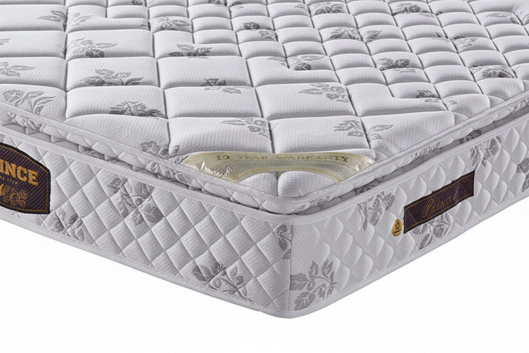 Prince Support Pillow Top Mattress - 80% FIRM