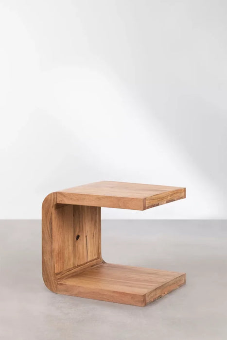 Natural Curve Side Table