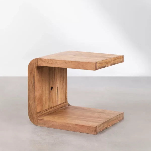 Natural Curve Side Table