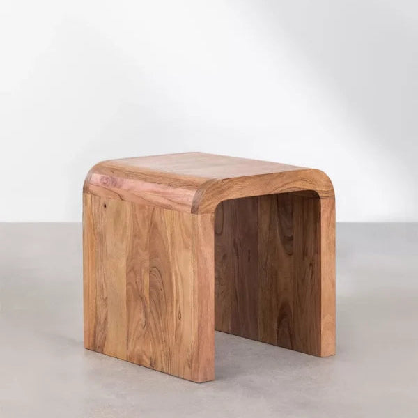 Natural Curve Side Table