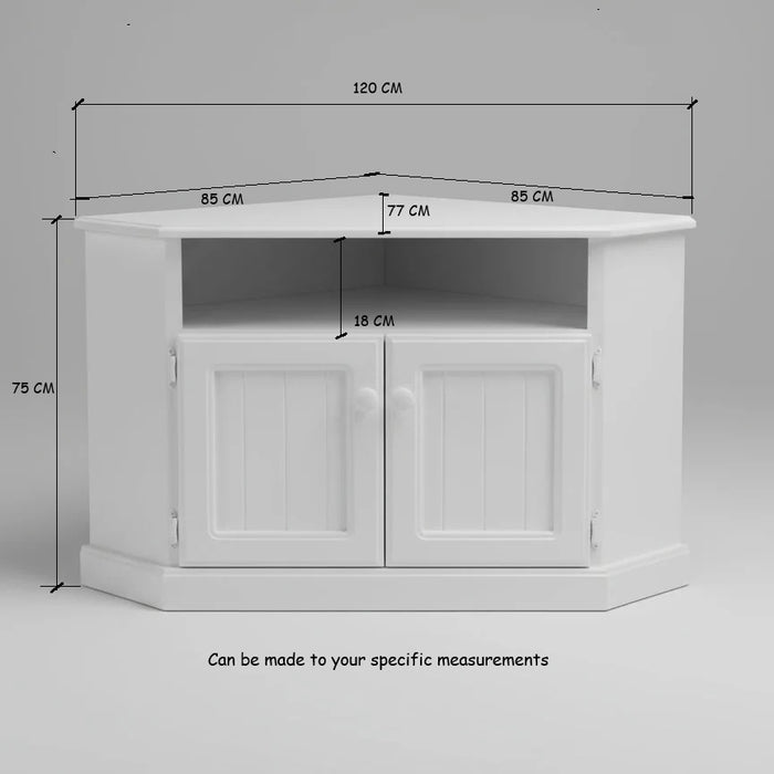 Louis Solid Timber Corner Stand