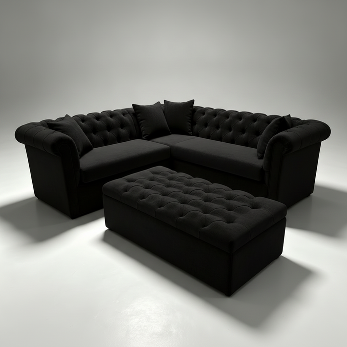 Martin Australian Made Chesterfield Corner Lounge