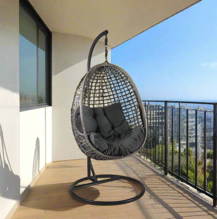 Kadu Hanging Chair Dark Grey