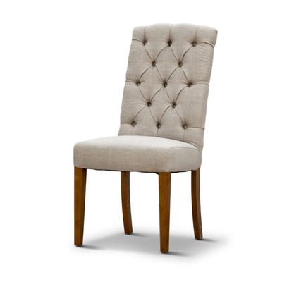 Marvis Dining Chair Linen Fabric