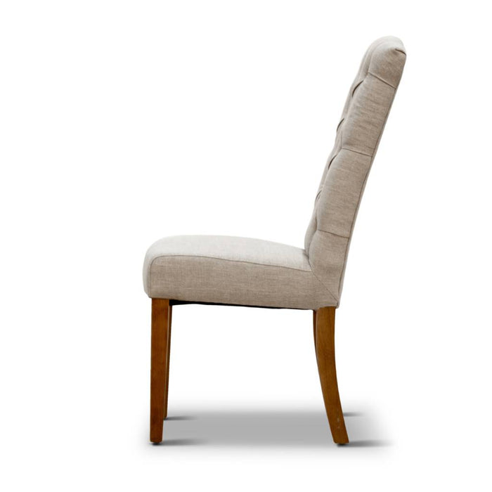 Marvis Dining Chair Linen Fabric