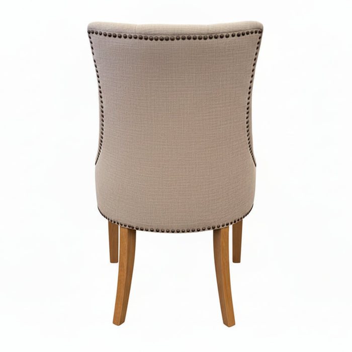 Monaro Upholstered Taupe Dining Chair