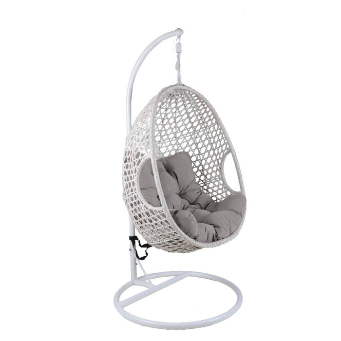 Kadu Swing Pod Hanging Chair White