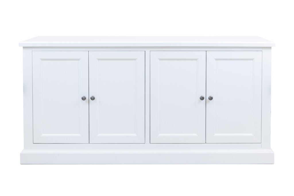 Port 4 Door Buffet in White , 180cm