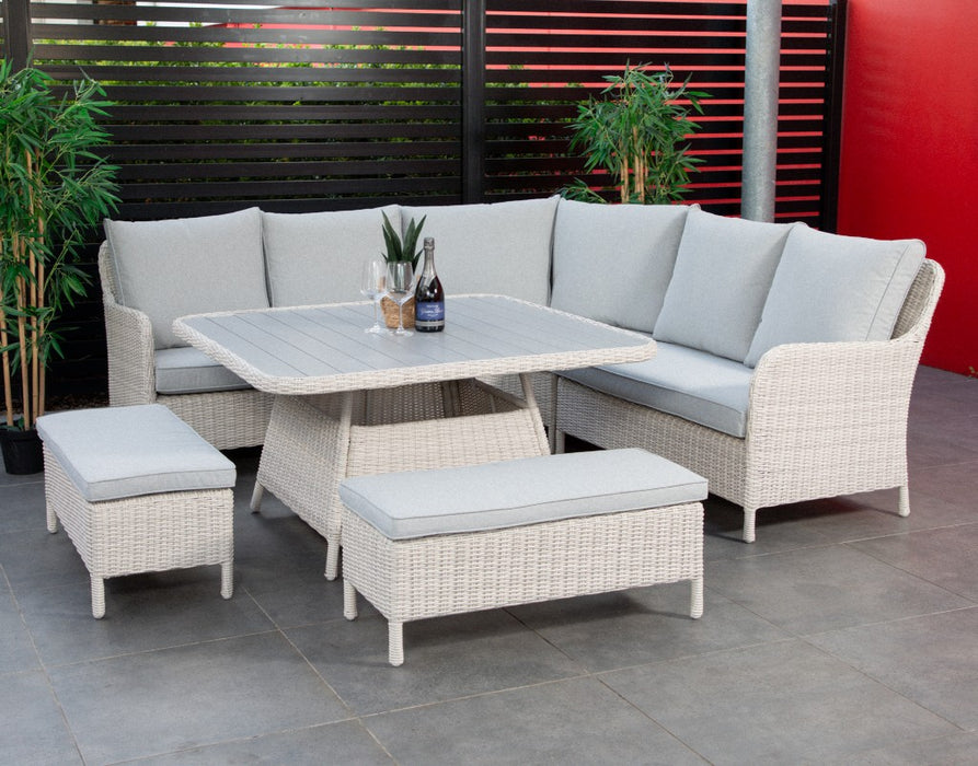 7 Seater Rusell Outdoor Lounge Set and Table