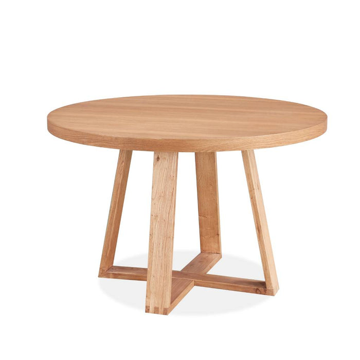 Arla 5 Pce Round Wooden Dining Set