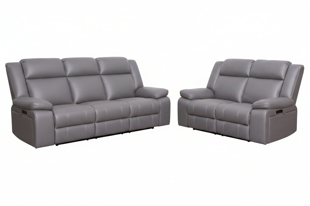 Hudson 3 + 2 Fabric Powered Recliner Lounge Suite