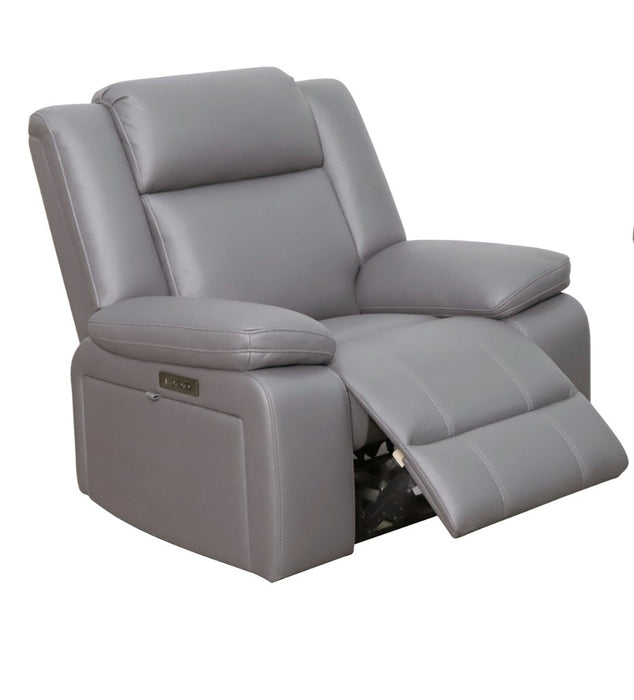 Hudson 3 Piece Fabric Powered Recliner Lounge Suite