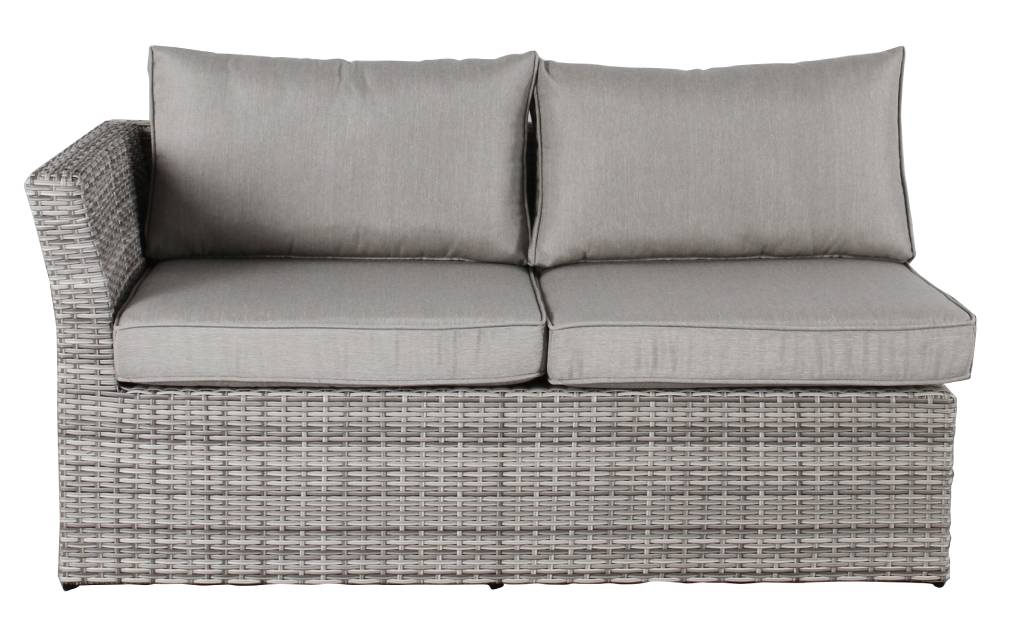 Amalfi Outdoor Corner Modular Lounge, Light Grey