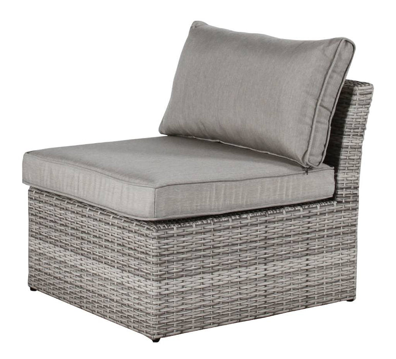 Amalfi Outdoor Corner Modular Lounge, Light Grey