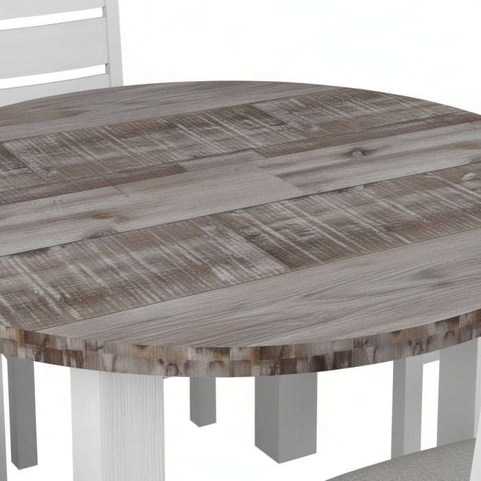 Hoxton 5 Piece Timber Round Dining Set