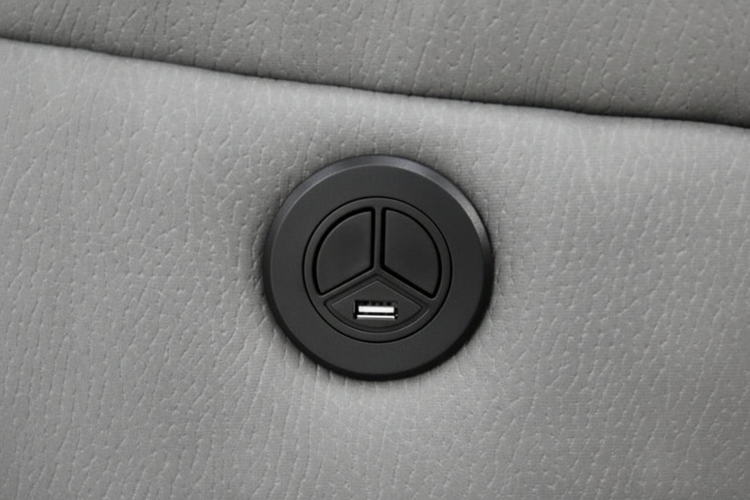 Calva 3 Seater Power Recliner Sofa Set, Latte Grey